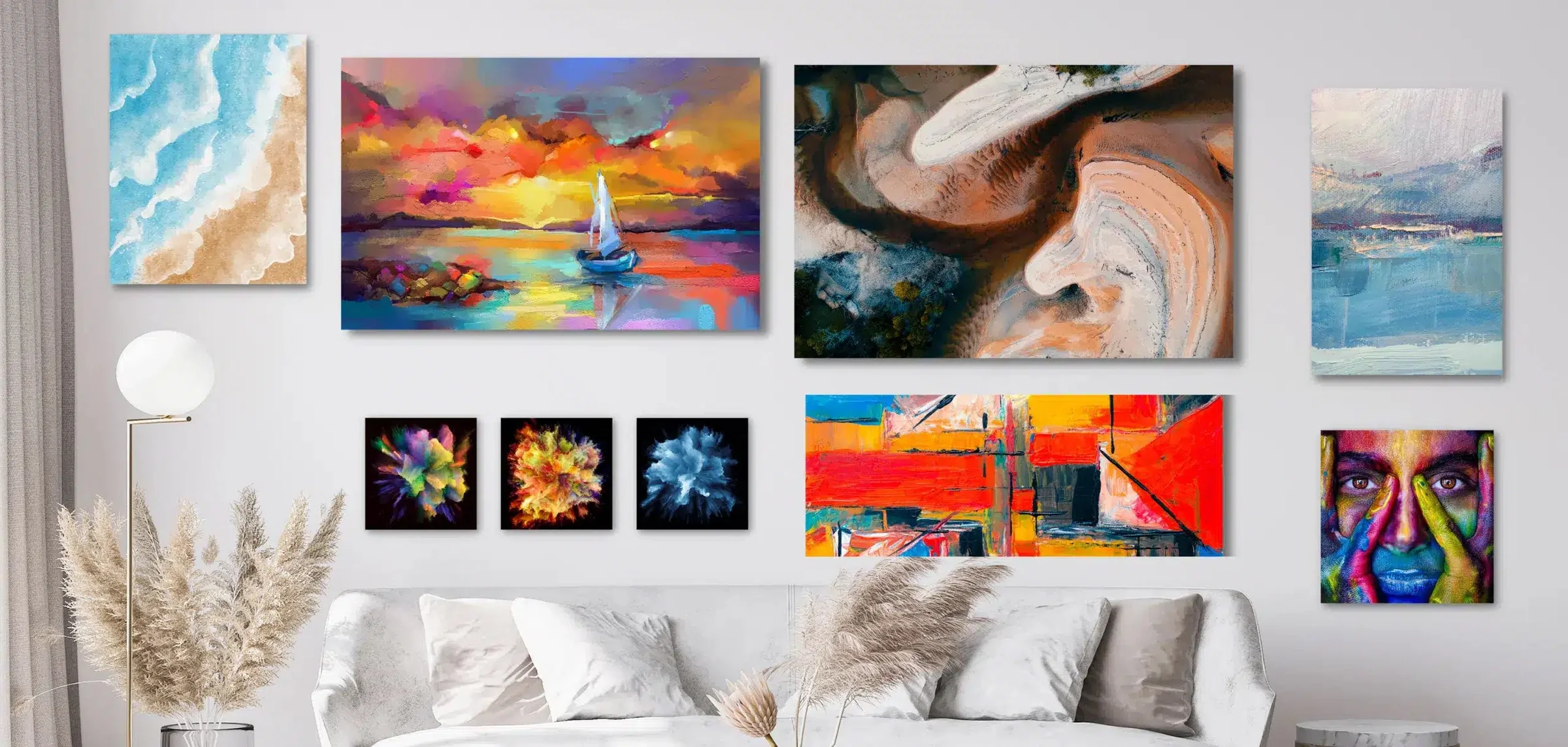 L'arte che trasforma casa